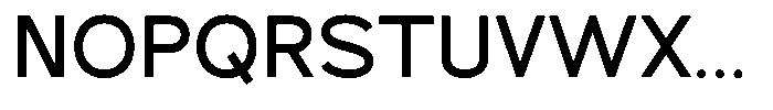 Mello Sans Regular Font UPPERCASE