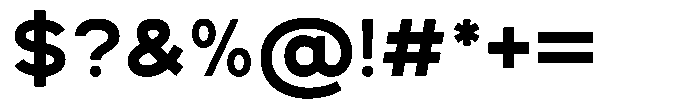 Mello Sans Semi Bold Font OTHER CHARS