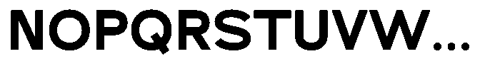 Mello Sans Semi Bold Font UPPERCASE