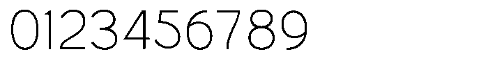 Mello Sans Thin Font OTHER CHARS