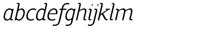 Mello Serif Extra Light Italic FONT