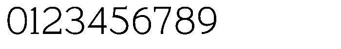Mello Serif Extra Light Font OTHER CHARS