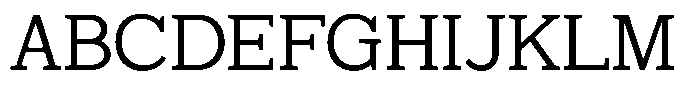 Mello Serif Light Font UPPERCASE