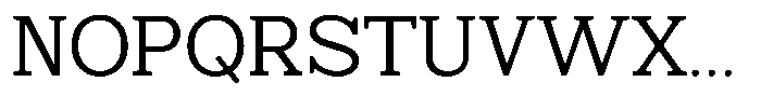 Mello Serif Light Font UPPERCASE