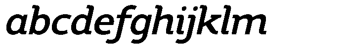 Mello Serif Medium Italic FONT