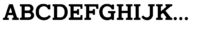 Mello Serif Semi Bold Font UPPERCASE