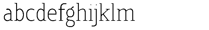 Mello Serif Thin FONT