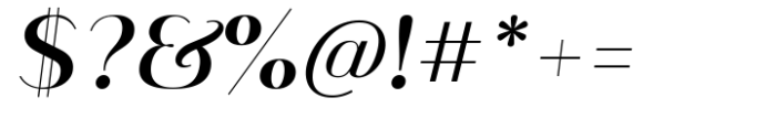 Melloida Bold Italic Font OTHER CHARS