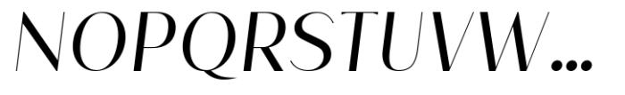 Melloida Medium Italic Font UPPERCASE