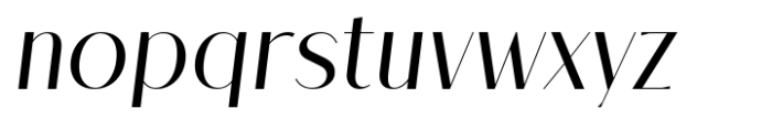 Melloida Medium Italic Font LOWERCASE