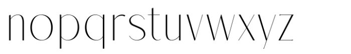 Melloida Thin Font LOWERCASE