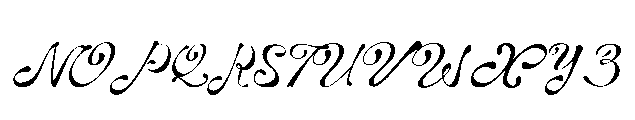 Mellosta Font UPPERCASE