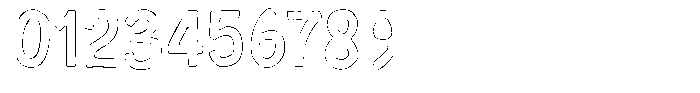 Mellow Coffee Outline Font OTHER CHARS