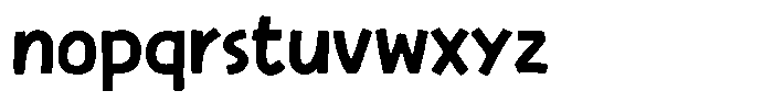 Mellow Coffee Regular Font LOWERCASE