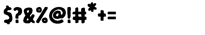 Mellowish Font OTHER CHARS