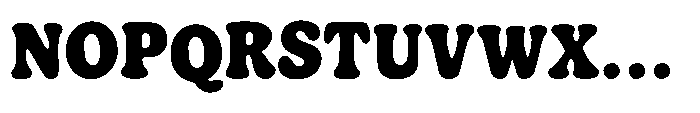 Mells Highland Regular Font UPPERCASE