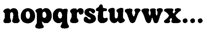 Mells Highland Regular Font LOWERCASE