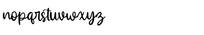 Melly Honney Regular Font LOWERCASE