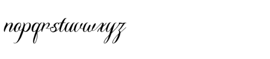 Mellyani Rojalty Regular Font LOWERCASE