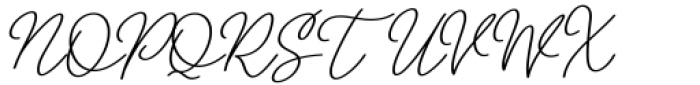 Mellyna Italic Font UPPERCASE