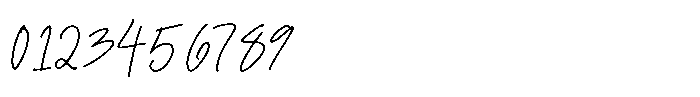 Melodie Lointaine Script Font OTHER CHARS