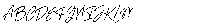 Melodie Lointaine Script Font UPPERCASE