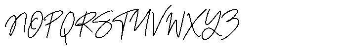 Melodie Lointaine Script Font UPPERCASE