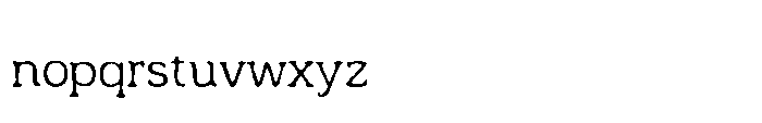 Melodie Lointaine Short Sans Font LOWERCASE