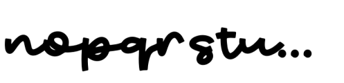 Melody Antique Regular Font LOWERCASE