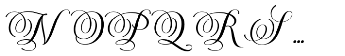 Melody Dream Italic Font UPPERCASE