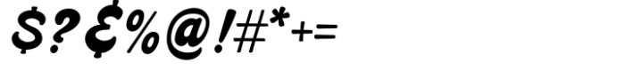 Melody Groove Font OTHER CHARS