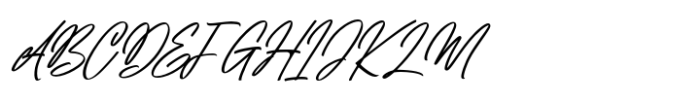 Melody Swell Regular Font UPPERCASE