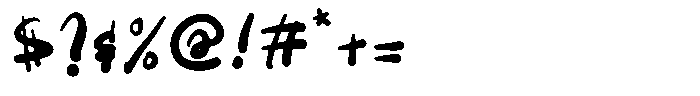 Melody Whisper Font OTHER CHARS