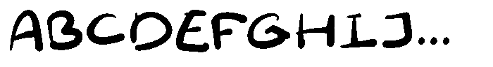 Melody Whisper Font UPPERCASE