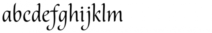 Melody Font LOWERCASE