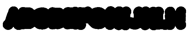 Meltaface Stroke Regular Font UPPERCASE