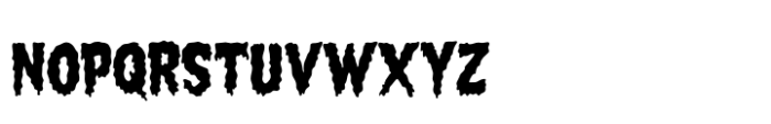 Meltdown Color Font LOWERCASE