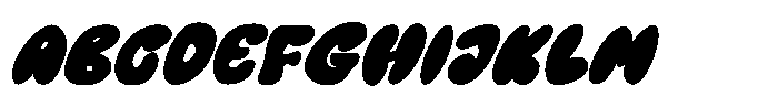 Melted Donuts Italic FONT