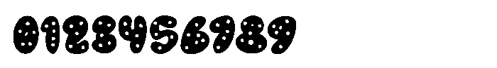 Melted Donuts Regular Font OTHER CHARS