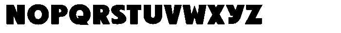 Meltia Font UPPERCASE
