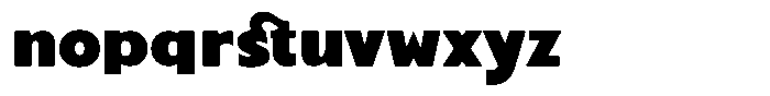 Meltia Font LOWERCASE