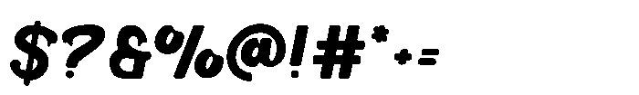 Meltily Font OTHER CHARS