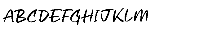 Melting Bakeds Regular Font UPPERCASE