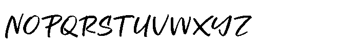 Melting Bakeds Regular Font UPPERCASE