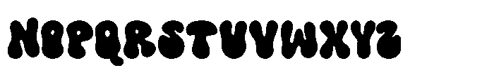 Meltipop Retro Font UPPERCASE