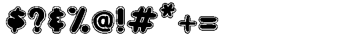 Meltipop Varsity Font OTHER CHARS