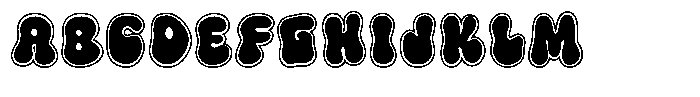 Meltipop Varsity Font UPPERCASE