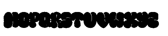 Melto Gofer Regular Font LOWERCASE
