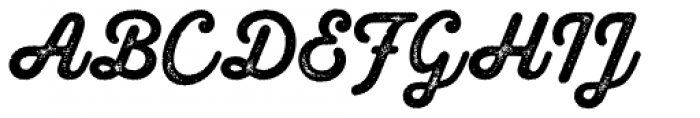 Melts Script Rough Roman Two Font UPPERCASE