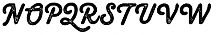 Melts Script Rough Roman Two Font UPPERCASE